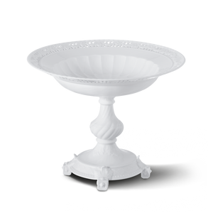 KURLAND pedestal dish high, pierced